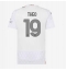 AC Milan Theo Hernandez #19 Uit tenue voor Dames 2023-24 Korte Mouwen