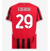 AC Milan Youssouf Fofana #29 Thuis tenue 2024-25 Korte Mouwen