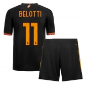 AS Roma Andrea Belotti #11 Derde tenue voor kinderen 2023-24 Korte Mouwen (+ broek)