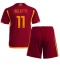 AS Roma Andrea Belotti #11 Thuis tenue voor kinderen 2023-24 Korte Mouwen (+ broek)