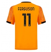 AS Roma Evan Ferguson #11 Uit tenue 2025-26 Korte Mouwen