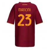 AS Roma Gianluca Mancini #23 Thuis tenue voor Dames 2025-26 Korte Mouwen