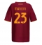 AS Roma Gianluca Mancini #23 Thuis tenue voor Dames 2025-26 Korte Mouwen