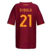 AS Roma Paulo Dybala #21 Thuis tenue voor Dames 2025-26 Korte Mouwen