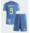 Ajax Brian Brobbey #9 Uit tenue voor kinderen 2024-25 Korte Mouwen (+ broek)