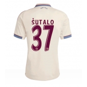 Ajax Josip Sutalo #37 Derde tenue 2025-26 Korte Mouwen