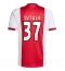 Ajax Josip Sutalo #37 Thuis tenue 2025-26 Korte Mouwen