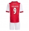 Ajax Kasper Dolberg #9 Thuis tenue voor kinderen 2025-26 Korte Mouwen (+ broek)