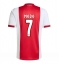 Ajax Raul Moro #7 Thuis tenue 2025-26 Korte Mouwen