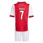 Ajax Raul Moro #7 Thuis tenue voor kinderen 2025-26 Korte Mouwen (+ broek)