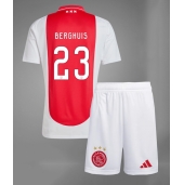 Ajax Steven Berghuis #23 Thuis tenue voor kinderen 2024-25 Korte Mouwen (+ broek)