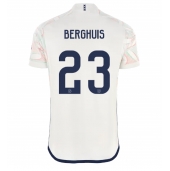 Ajax Steven Berghuis #23 Uit tenue 2023-24 Korte Mouwen