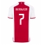 Ajax Steven Bergwijn #7 Thuis tenue 2023-24 Korte Mouwen