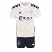 Ajax Uit tenue voor kinderen 2023-24 Korte Mouwen (+ broek)