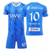 Al-Hilal Neymar Jr #10 Thuis tenue voor kinderen 2023-24 Korte Mouwen (+ broek)