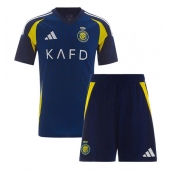 Al-Nassr Uit tenue voor kinderen 2024-25 Korte Mouwen (+ broek)