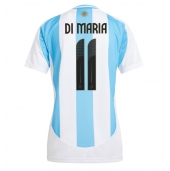 Argentinië Angel Di Maria #11 Thuis tenue voor Dames Copa America 2024 Korte Mouwen