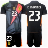 Argentinië Emiliano Martinez #23 Keeper Thuis tenue voor kinderen Copa America 2024 Korte Mouwen (+ broek)