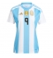 Argentinië Julian Alvarez #9 Thuis tenue voor Dames Copa America 2024 Korte Mouwen