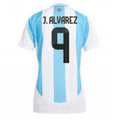 Argentinië Julian Alvarez #9 Thuis tenue voor Dames Copa America 2024 Korte Mouwen