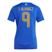Argentinië Julian Alvarez #9 Uit tenue voor Dames Copa America 2024 Korte Mouwen