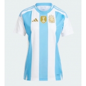 Argentinië Thuis tenue voor Dames Copa America 2024 Korte Mouwen