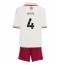 Arsenal Ben White #4 Derde tenue voor kinderen 2025-26 Korte Mouwen (+ broek)