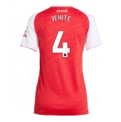 Arsenal Ben White #4 Thuis tenue voor Dames 2025-26 Korte Mouwen