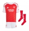 Arsenal Ben White #4 Thuis tenue voor kinderen 2025-26 Korte Mouwen (+ broek)