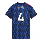 Arsenal Ben White #4 Uit tenue voor Dames 2025-26 Korte Mouwen