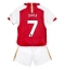 Arsenal Bukayo Saka #7 Thuis tenue voor kinderen 2023-24 Korte Mouwen (+ broek)