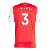 Arsenal Cristhian Mosquera #3 Thuis tenue 2025-26 Korte Mouwen