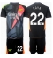 Arsenal David Raya #22 Keeper Derde tenue voor kinderen 2024-25 Korte Mouwen (+ broek)