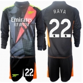 Arsenal David Raya #22 Keeper Derde tenue voor kinderen 2024-25 Lange Mouwen (+ broek)