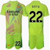 Arsenal David Raya #22 Keeper Thuis tenue voor kinderen 2024-25 Korte Mouwen (+ broek)