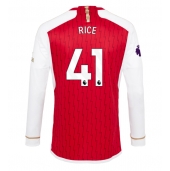 Arsenal Declan Rice #41 Thuis tenue 2023-24 Lange Mouwen