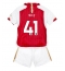 Arsenal Declan Rice #41 Thuis tenue voor kinderen 2023-24 Korte Mouwen (+ broek)