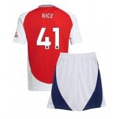Arsenal Declan Rice #41 Thuis tenue voor kinderen 2024-25 Korte Mouwen (+ broek)