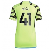 Arsenal Declan Rice #41 Uit tenue voor Dames 2023-24 Korte Mouwen