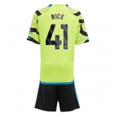 Arsenal Declan Rice #41 Uit tenue voor kinderen 2023-24 Korte Mouwen (+ broek)