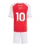 Arsenal Eberechi Eze #10 Thuis tenue voor kinderen 2025-26 Korte Mouwen (+ broek)