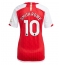 Arsenal Emile Smith Rowe #10 Thuis tenue voor Dames 2023-24 Korte Mouwen