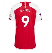 Arsenal Gabriel Jesus #9 Thuis tenue voor Dames 2023-24 Korte Mouwen