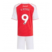 Arsenal Gabriel Jesus #9 Thuis tenue voor kinderen 2025-26 Korte Mouwen (+ broek)