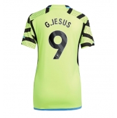 Arsenal Gabriel Jesus #9 Uit tenue voor Dames 2023-24 Korte Mouwen