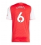 Arsenal Gabriel Magalhaes #6 Thuis tenue 2025-26 Korte Mouwen