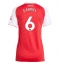 Arsenal Gabriel Magalhaes #6 Thuis tenue voor Dames 2025-26 Korte Mouwen