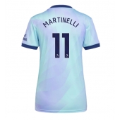 Arsenal Gabriel Martinelli #11 Derde tenue voor Dames 2024-25 Korte Mouwen