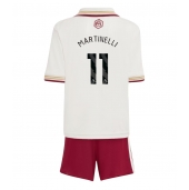 Arsenal Gabriel Martinelli #11 Derde tenue voor kinderen 2025-26 Korte Mouwen (+ broek)