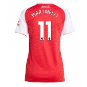 Arsenal Gabriel Martinelli #11 Thuis tenue voor Dames 2025-26 Korte Mouwen